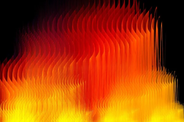 Abstract fractal fire background — Stock Photo, Image