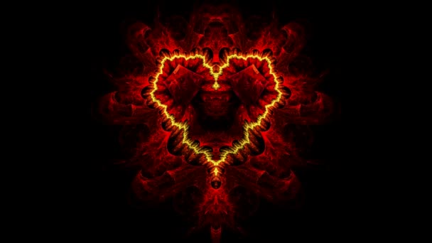 Fracture cardiaque rouge 