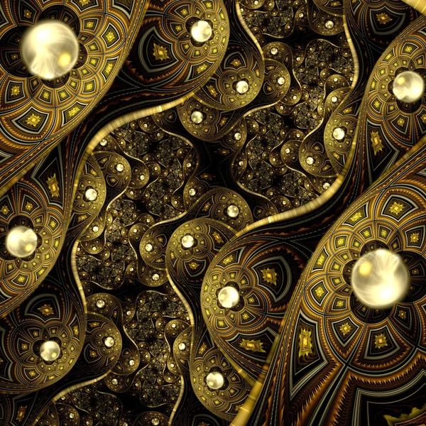 Beautiful gold background looking like metallic fabric — Stock Photo, Image