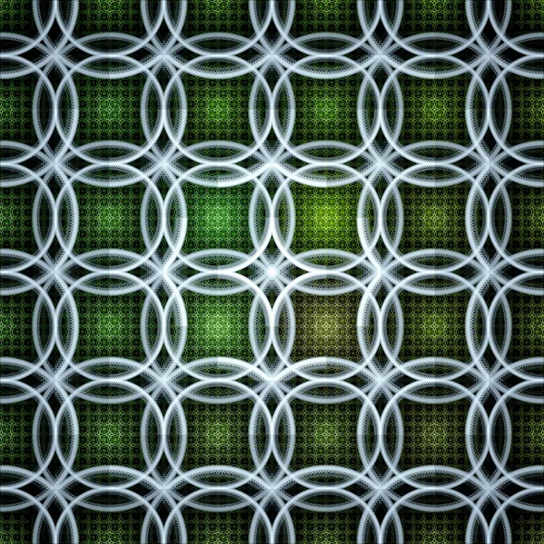 Patrón de círculo geométrico sin costuras, textura fractal colorida —  Fotos de Stock