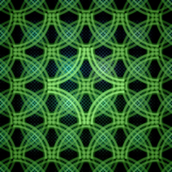 Бесшовный геометрический рисунок круга, красочная фрактальная текстура — стоковое фото