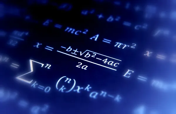 Matematyka geometria tło — Zdjęcie stockowe