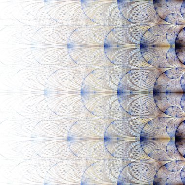 simetrik altın fraktal çiçek