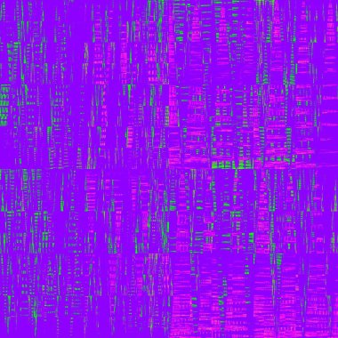 Colorful abstract fractal distorted background