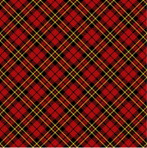 Sömlös tartan mönster — Stock vektor