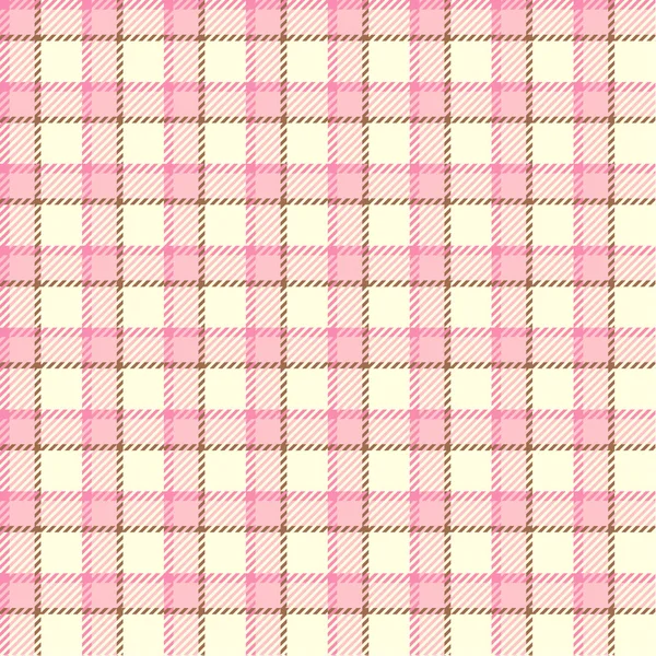 Textura de tartán rosa sin costuras — Archivo Imágenes Vectoriales