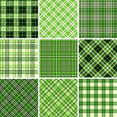 Dikişsiz tartan desenleri