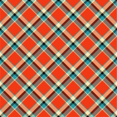 Dikişsiz ekose deseni