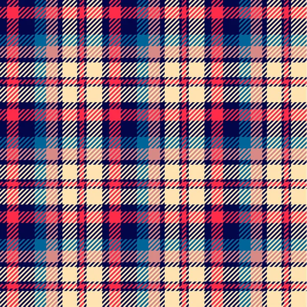 Modèle de tartan sans couture — Image vectorielle