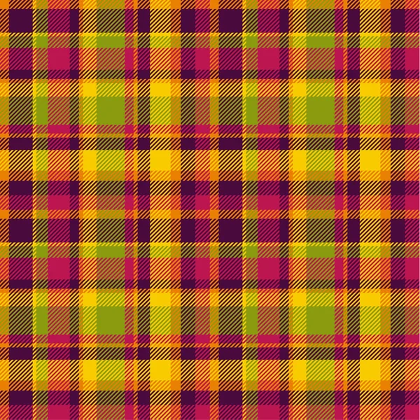 Seamless tartan pattern — Stock Vector