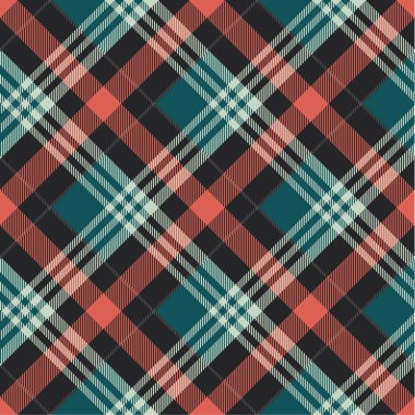 Dikişsiz ekose deseni