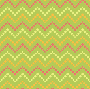 Zikzak dikişsiz vektör deseni illüstrasyon