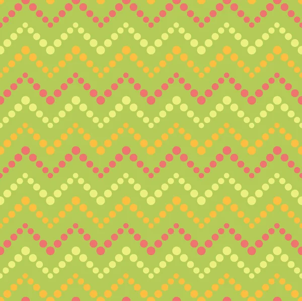 Zigzag Безшовна Векторна Ілюстрація Візерунка — стоковий вектор