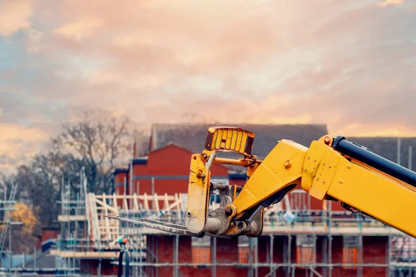 Forklift Construction Site — Stock Photo, Image