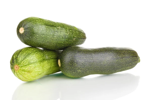 Fresh zucchini isolated on white — Stock Photo, Image