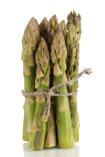 Nuttige asperges geïsoleerd op wit — Stockfoto