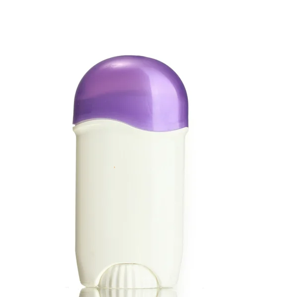 Dezodorant na szarym tle — Zdjęcie stockowe