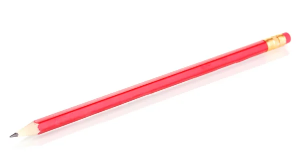 Свинцевий олівець ізольований на білому — стокове фото