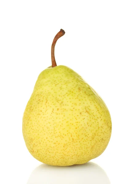 Ripe pear isolated on white — Stock Photo, Image