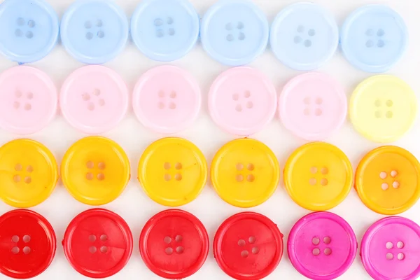 Colorful sewing buttons closeup — Stock Photo, Image