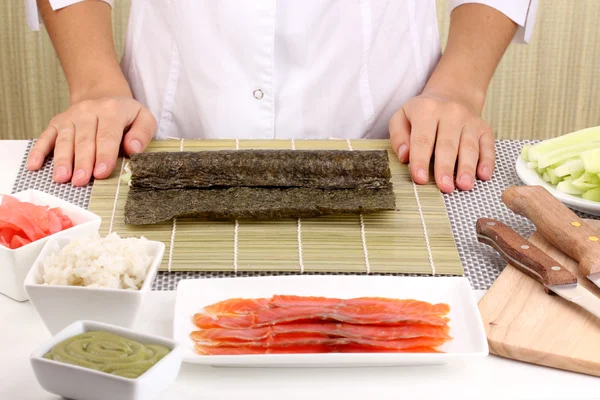 Making rolls — Stock Photo, Image