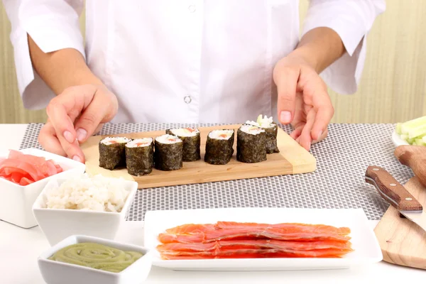 Making rolls — Stock Photo, Image