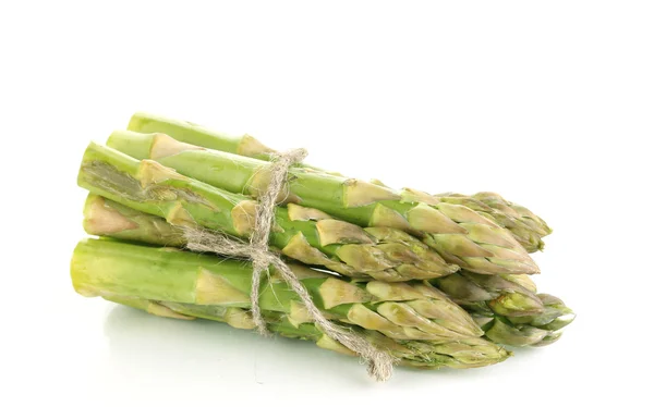 Asperges utiles isolées sur blanc — Photo