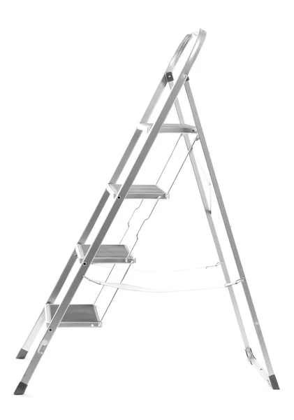 Metal ladder isolated on white — Stock Photo, Image