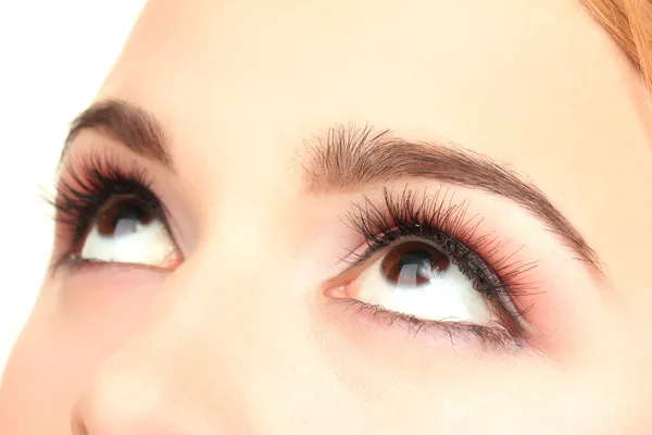 Female eyes with beautiful make-up — Stock Photo, Image