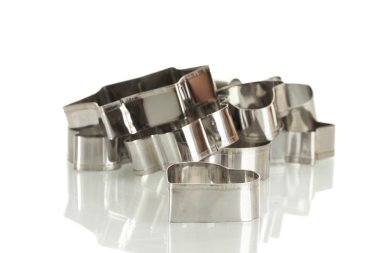 Beyaz arka plan üzerinde izole Çerezler, teneke