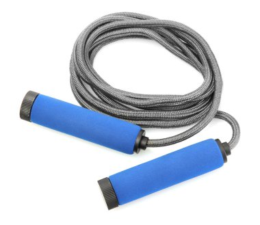 beyaz izole ip atlama