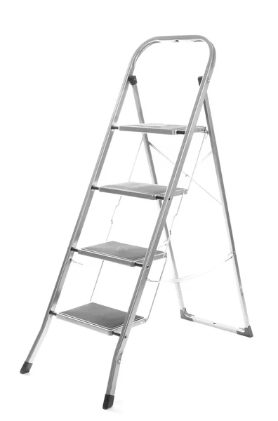 Metal ladder isolated on white — Stock Photo, Image