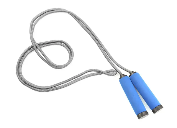 Skipping rope isolated on white — Stock Photo, Image