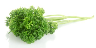 Beyaz maydanozlu taze maydanoz