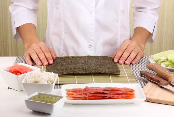 Making rolls — Stock Photo, Image