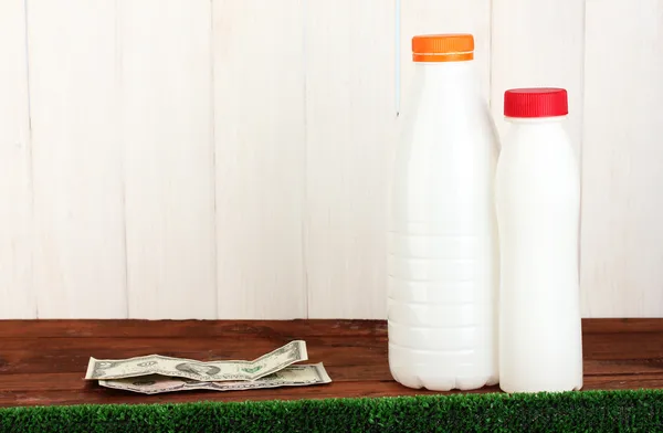 Concepto de leche de entrega — Foto de Stock