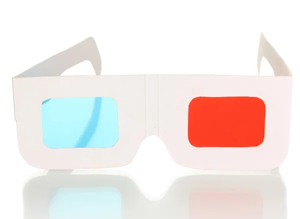 Stereo brýlí izolovaných na bílém — Stock fotografie