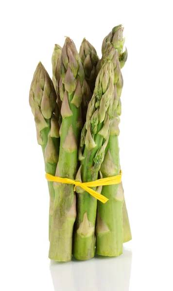 Useful asparagus isolated on white — Stock Photo, Image