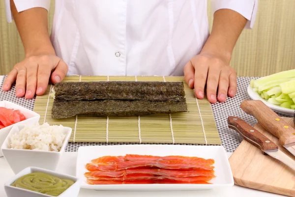 Making rolls — Stock Photo, Image