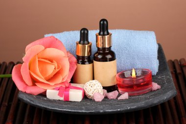 Spa kahverengi zemin ayarı