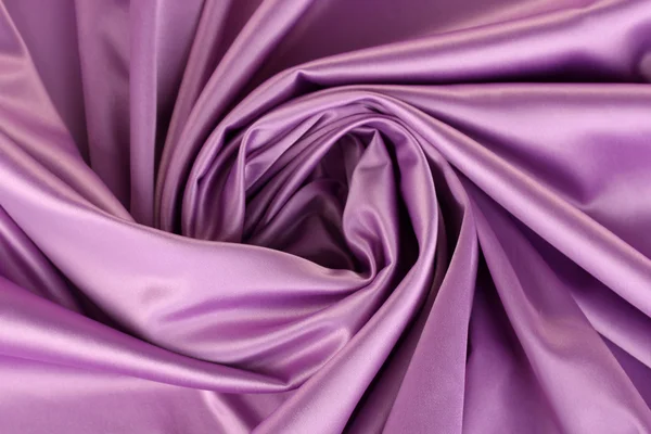 Violet zijden gordijn, achtergrond — Stockfoto