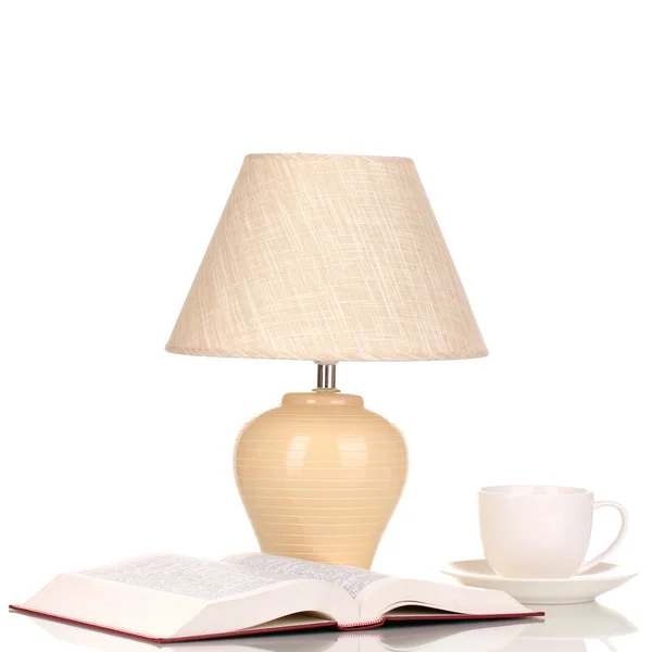 Table lamp isolated on white — Stock Photo, Image