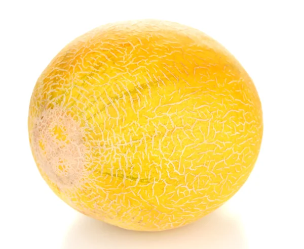Ripe melon isolated on white — Stock Photo, Image