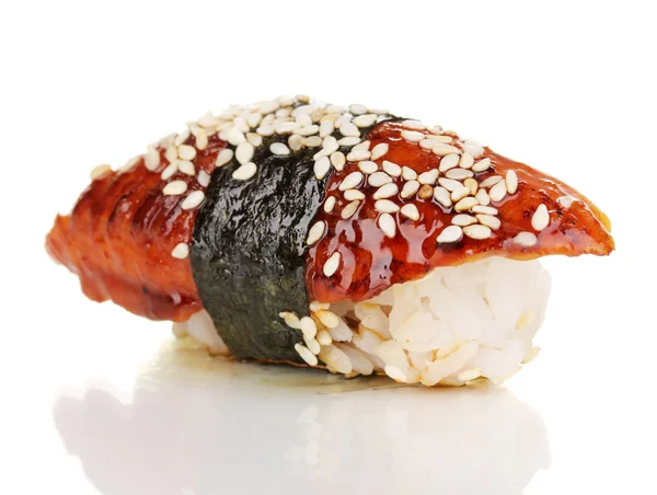 Delizioso sushi isolato su bianco — Foto Stock