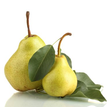 beyaz izole sulu flavorful armut