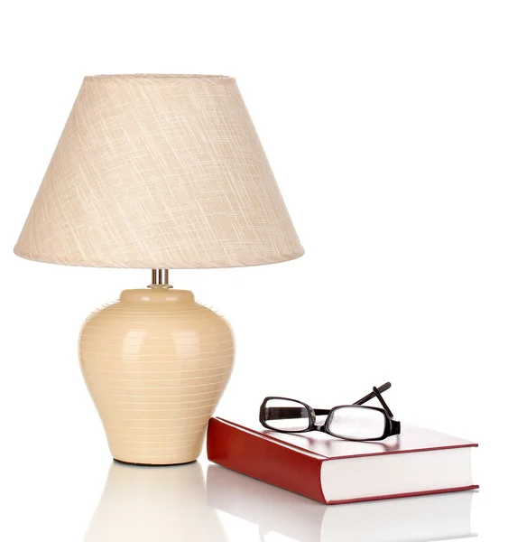 Lámpara de mesa aislada en blanco —  Fotos de Stock