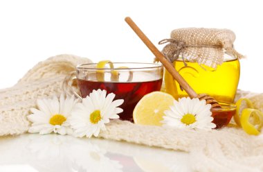 dokunulmazlık üzerinde sıcak eşarp wh izole güçlendirilmesi için sağlıklı malzemelerle