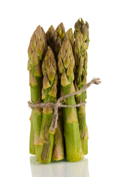 Useful asparagus isolated on white — Stock Photo, Image