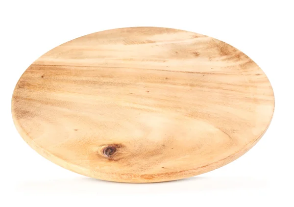 Tablero de madera aislado en blanco — Foto de Stock