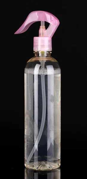 블랙에 고립 된 핑크 공기 청정기 — 스톡 사진